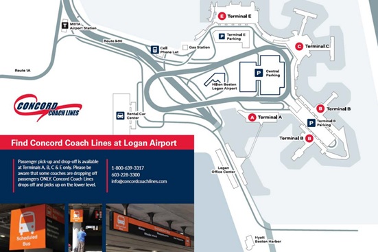 Finding the bus stop at Logan