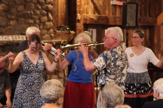 Balkan dance at the talent show