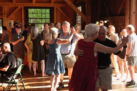 dancing at Happy Hour
