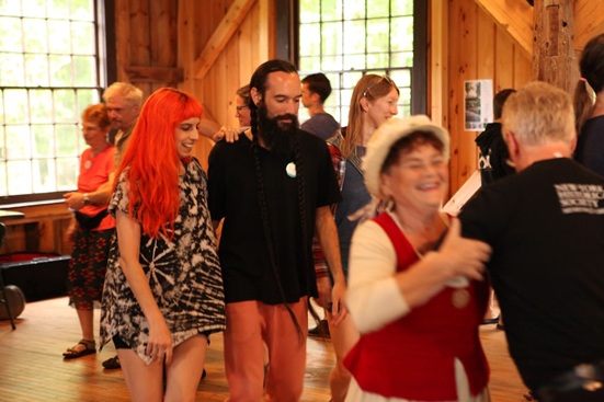 dancing at Happy Hour